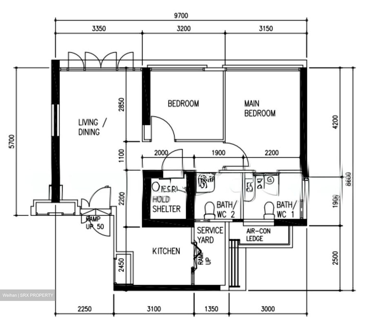 Blk 80C Telok Blangah Towers (Bukit Merah), HDB 3 Rooms #568143831